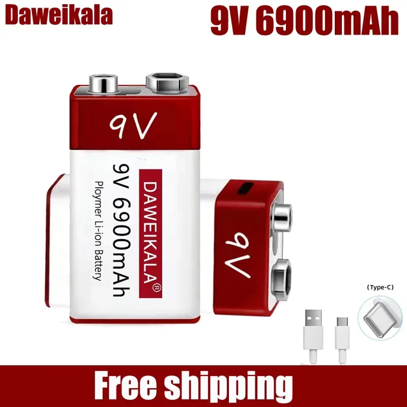 Neuer 9V 6900mAh wiederaufladb – Co Detector Plug Bewertung und Preis