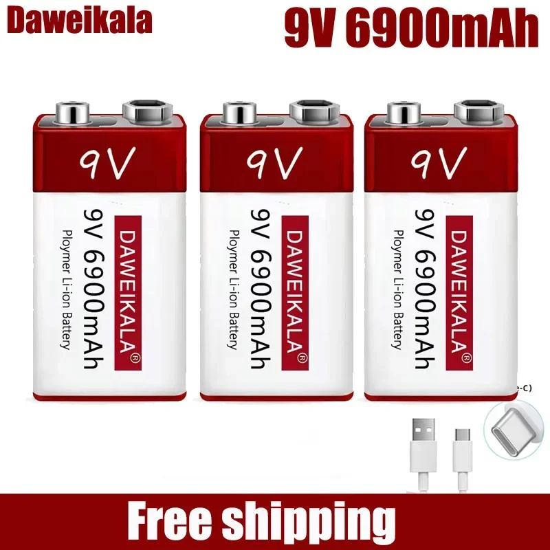 Neuer 9V 6900mAh wiederaufladb – Co Detector Plug Bewertung und Preis